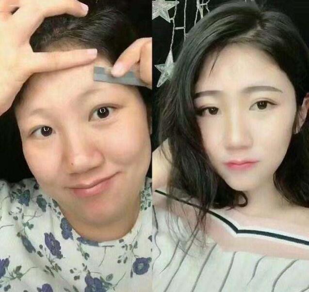 这6位女星素颜惊艳妆容差距大人人惊叹。(图1)